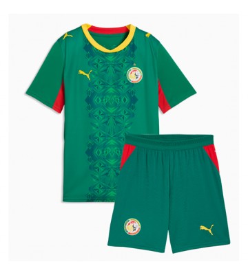 Senegal Udebanetrøje Børn VM 2026 Kortærmet (+ Korte bukser)